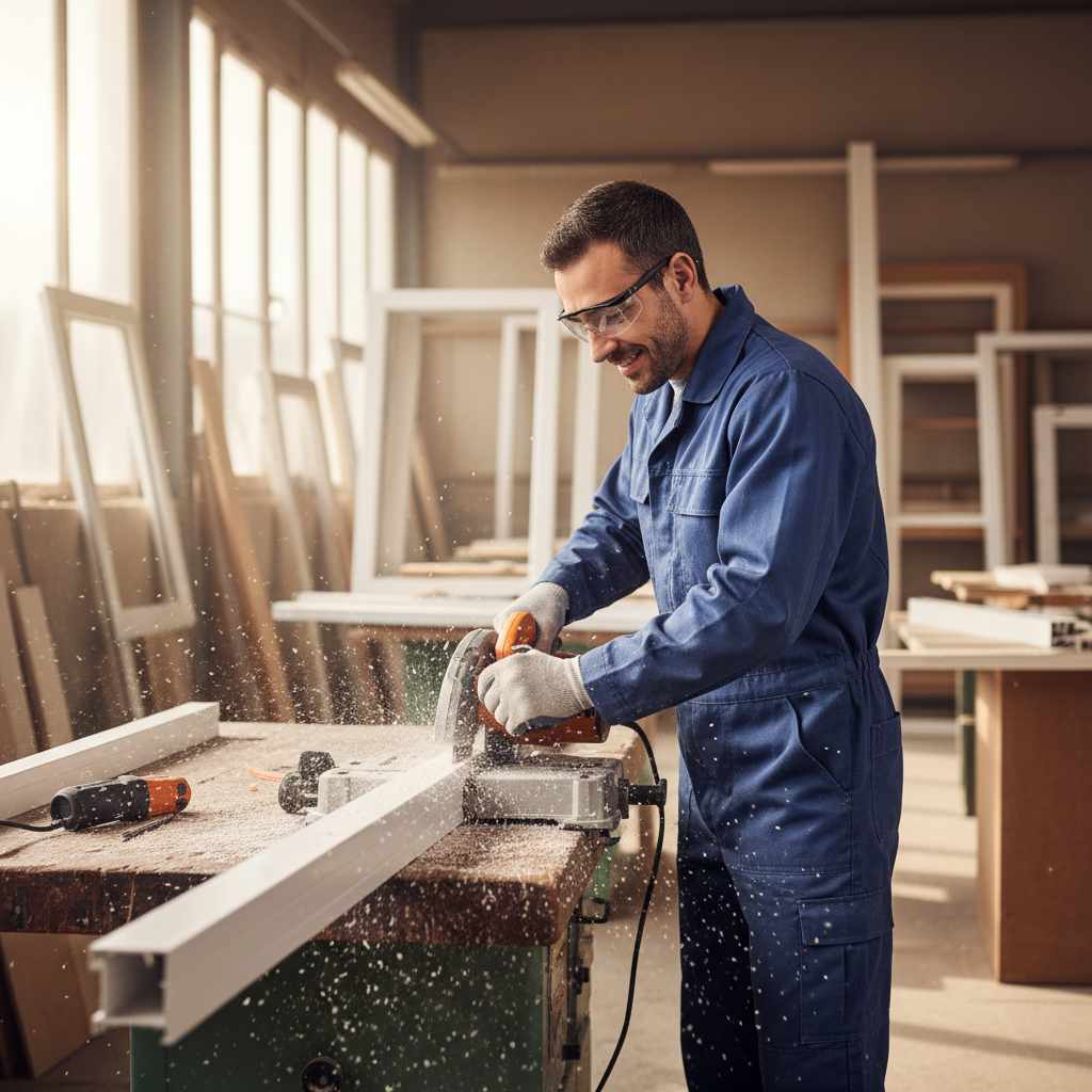 Menuisier PVC / Menuisière PVC