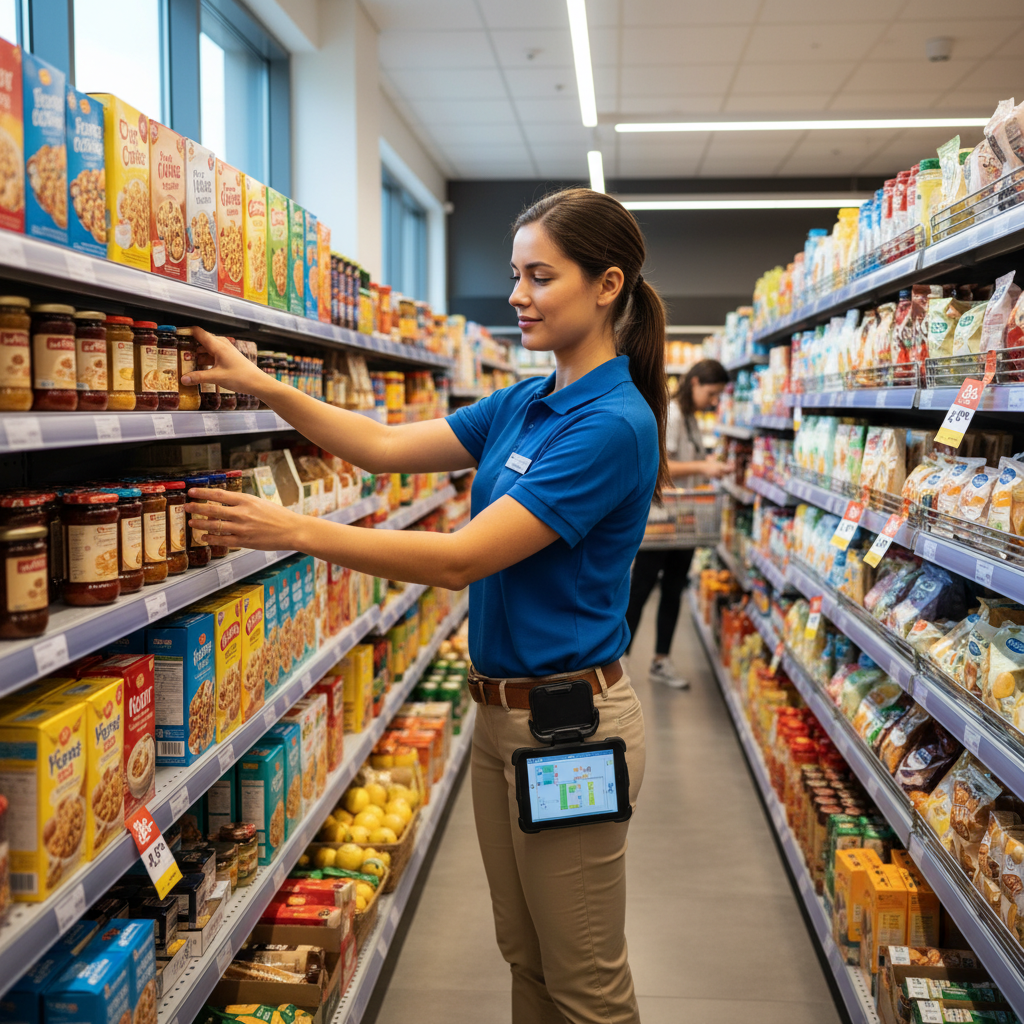 Merchandiseur de rayon / Merchandiseuse de rayon