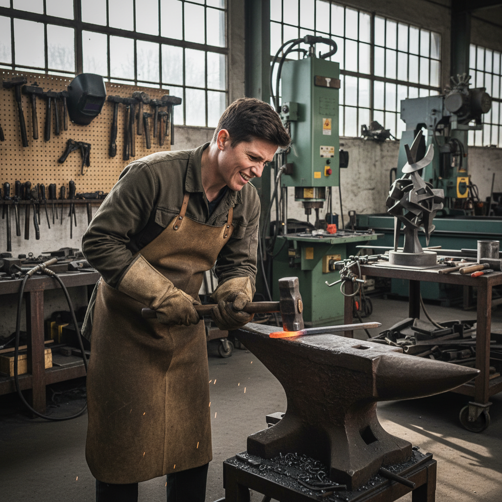 Métallier·ère d'art