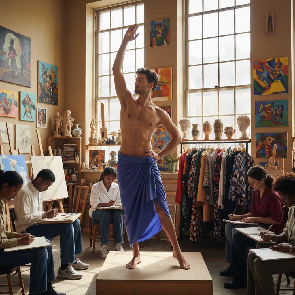 Modèle vivant / Modèle vivante (Art)