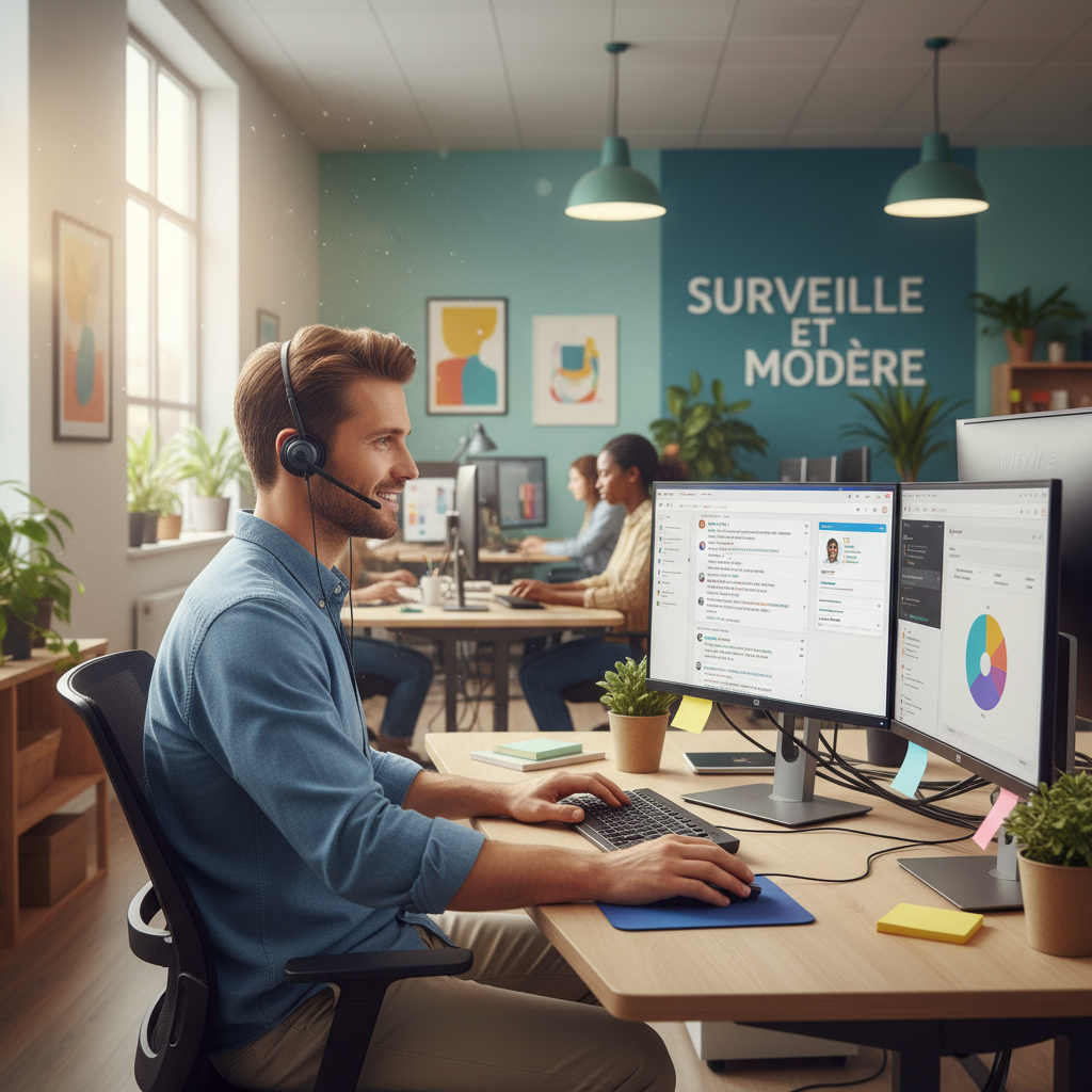 Modérateur web / Modératrice web