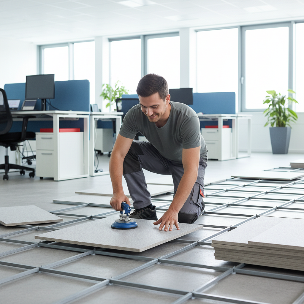Monteur de faux-planchers / Monteuse de faux-planchers (Bureaux)