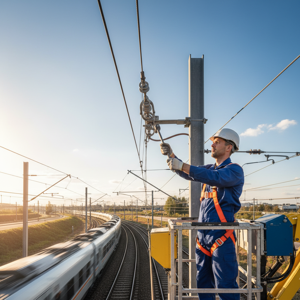 Monteur de lignes caténaires / Monteuse de lignes caténaires