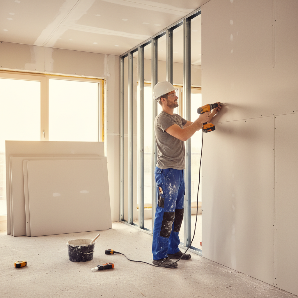 Monteur en cloisons sèches / Monteuse en cloisons sèches