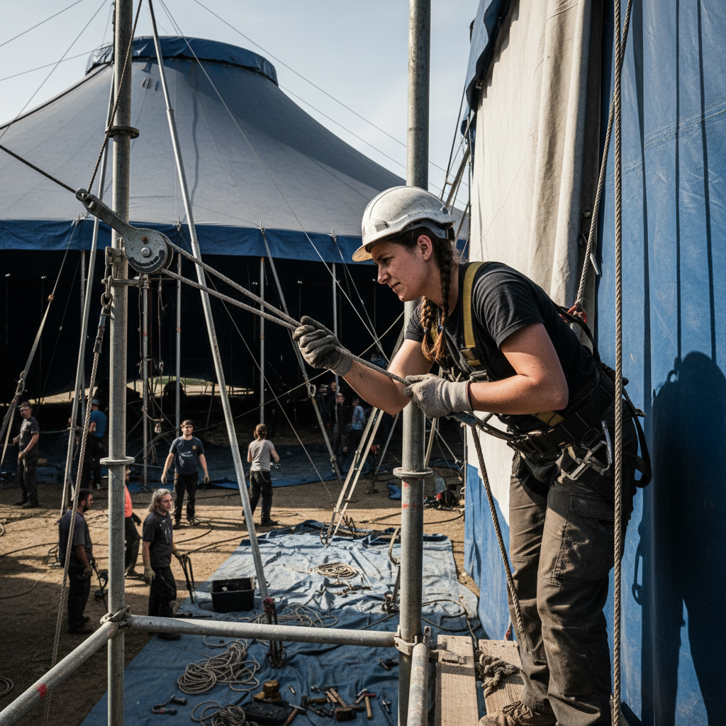 Monteur/Monteuse de chapiteau