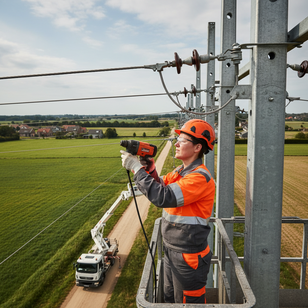 Monteur/Monteuse de lignes de distribution d'électricité