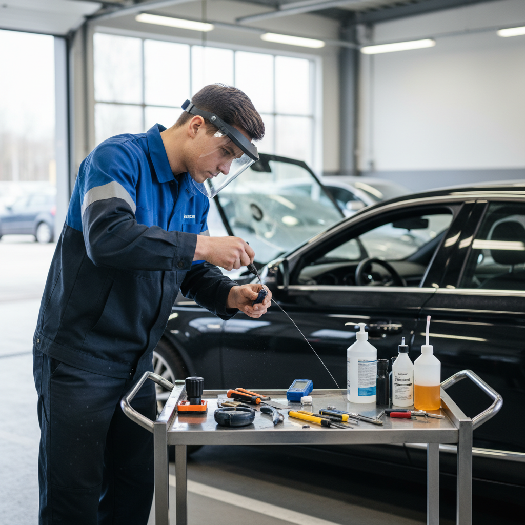 Monteur·euse-réparateur·rice de vitrage automobile