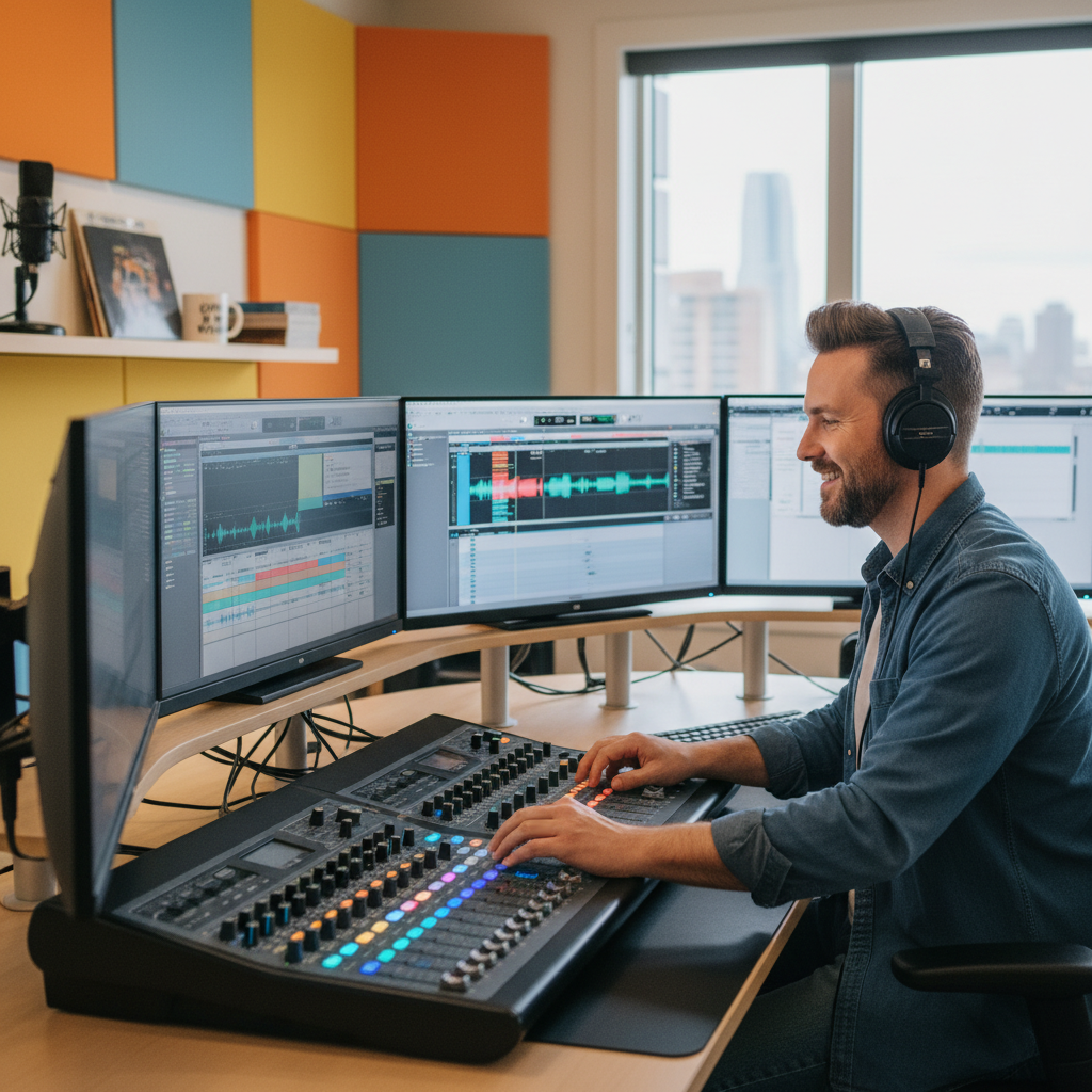 Monteur son (Podcast/Radio) / Monteuse son