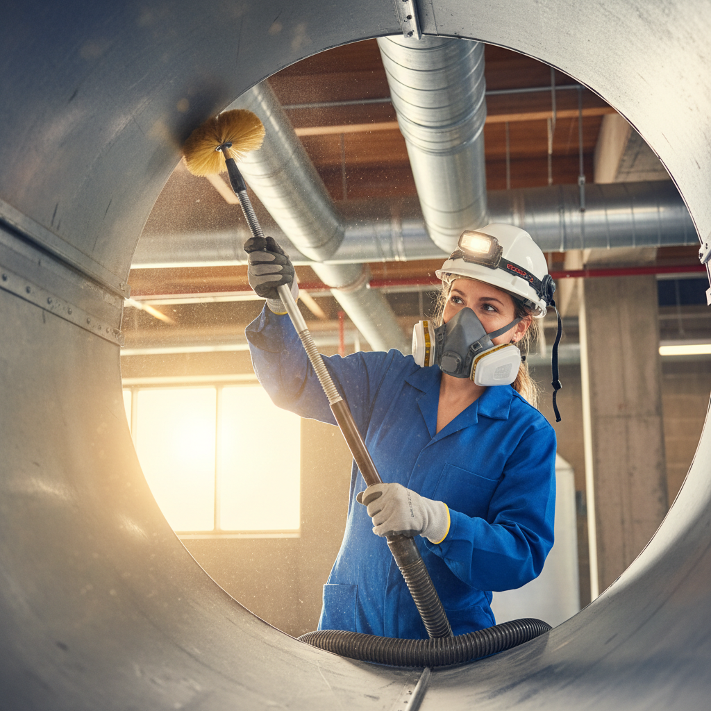 Nettoyeur de conduits de ventilation / Nettoyeuse de conduits de ventilation