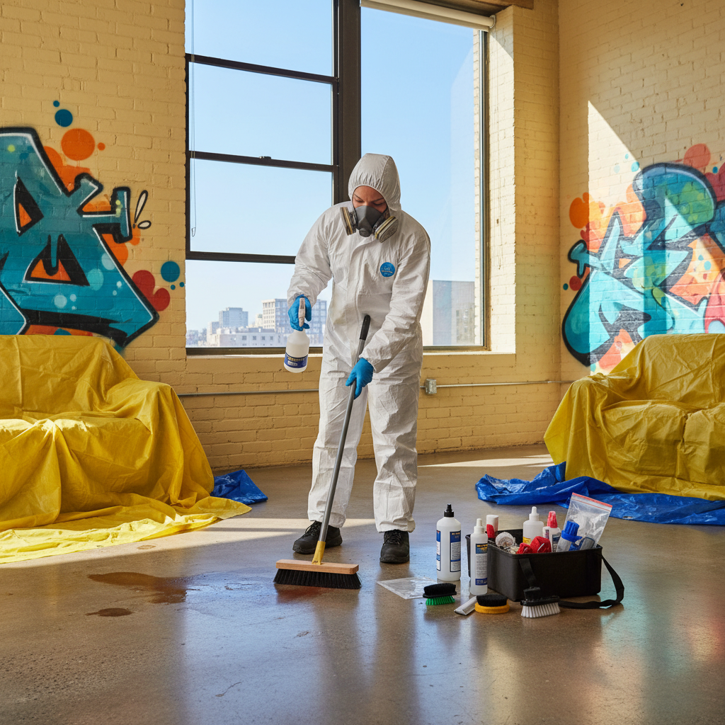 Nettoyeur de scène de crime / Nettoyeuse de scène de crime