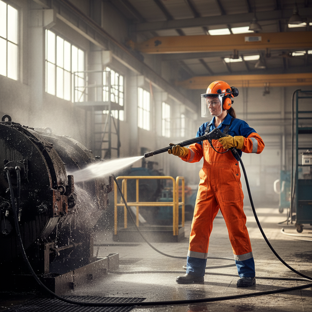 Nettoyeur industriel haute pression / Nettoyeuse industrielle haute pression