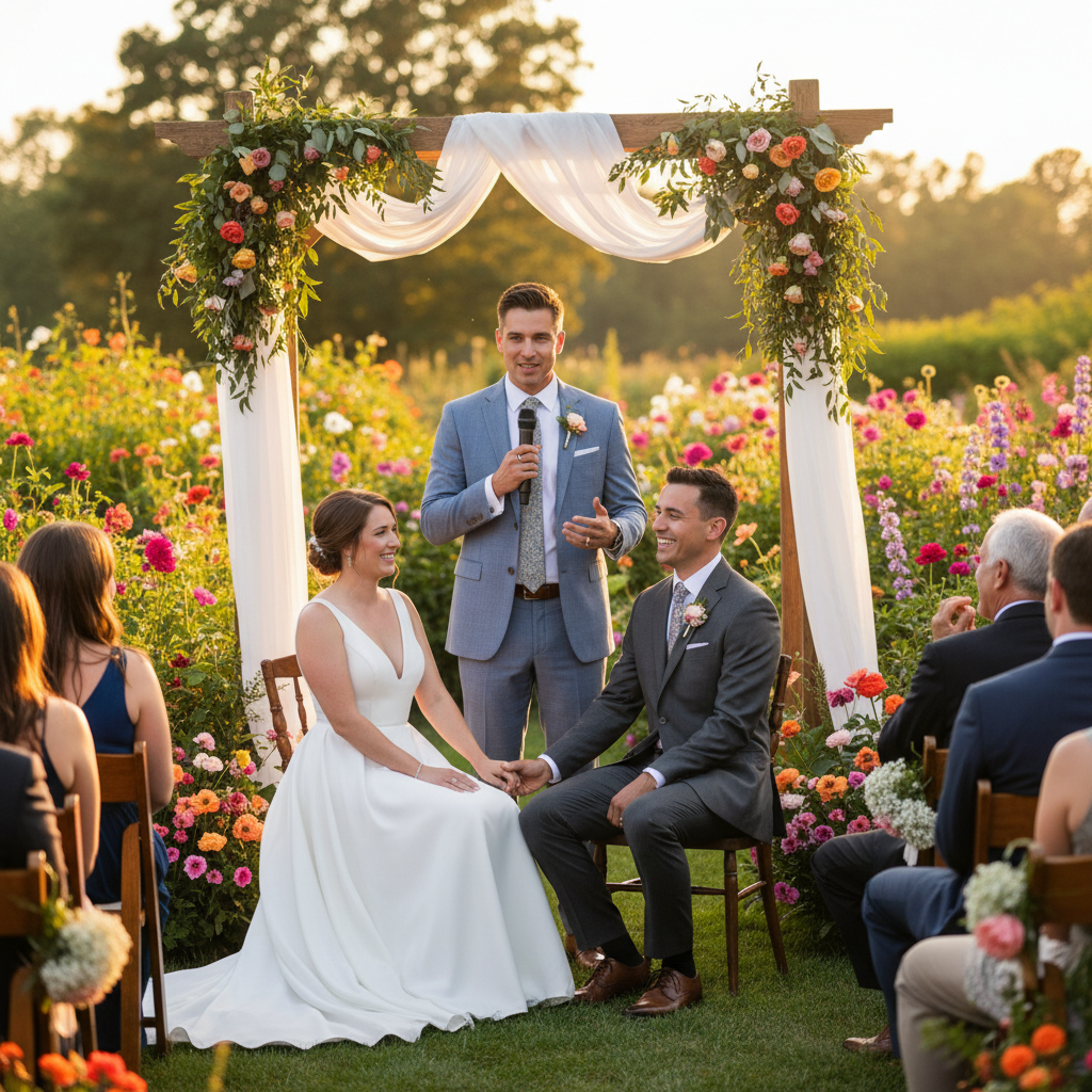 Officiant de cérémonie laïque / Officiante de cérémonie laïque