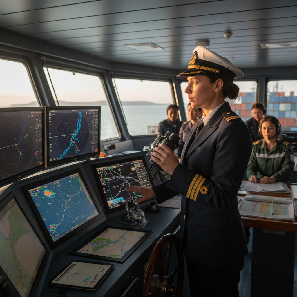 Officier·e de pont, Capitaine de navire