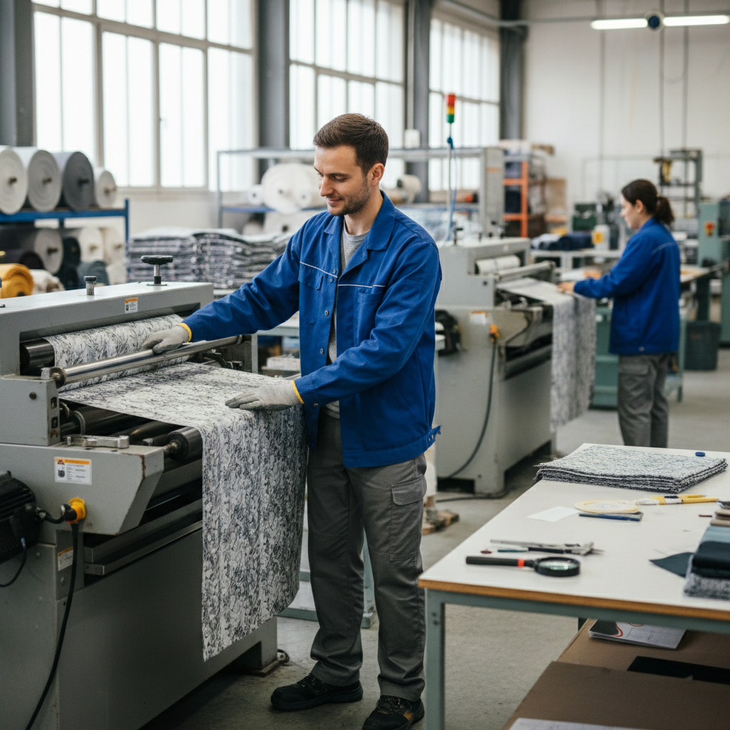 Opérateur·rice de finition des industries textiles