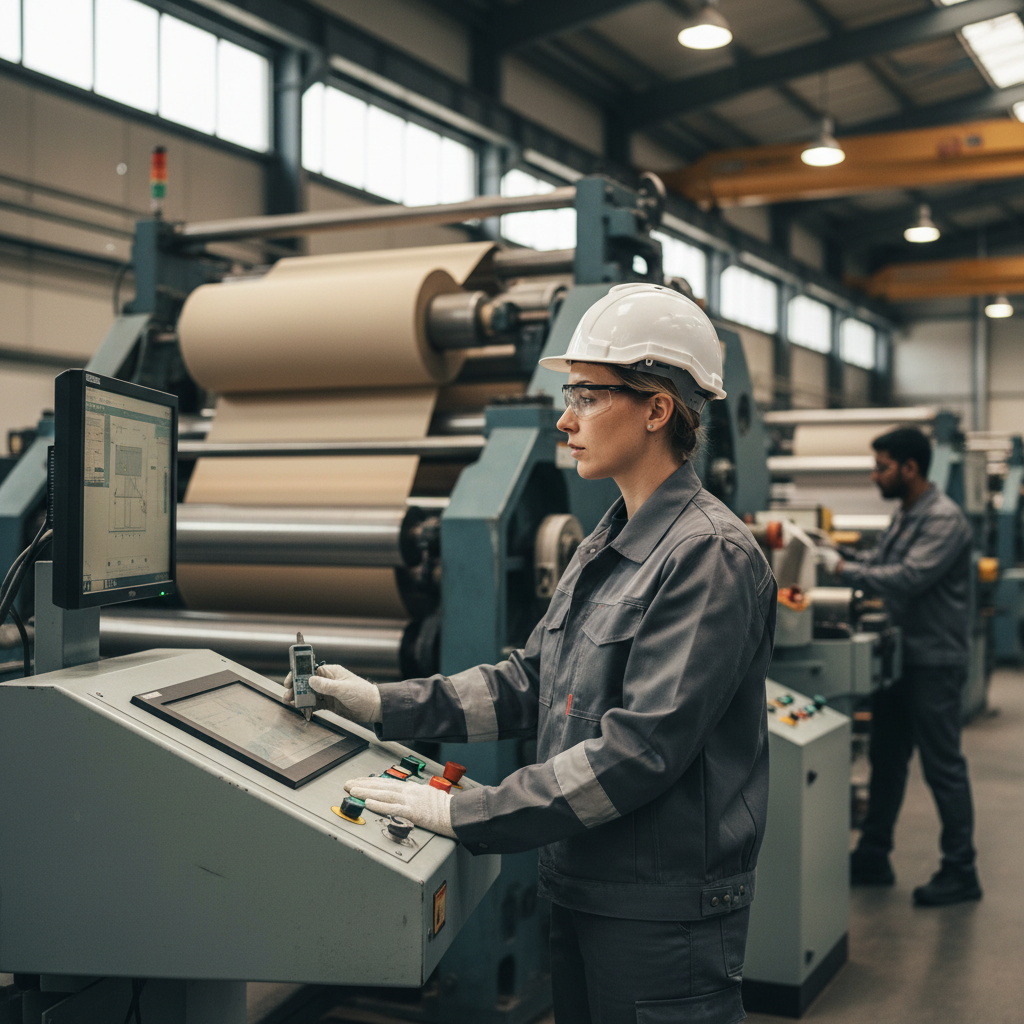 Opérateur·rice de production de papier-carton