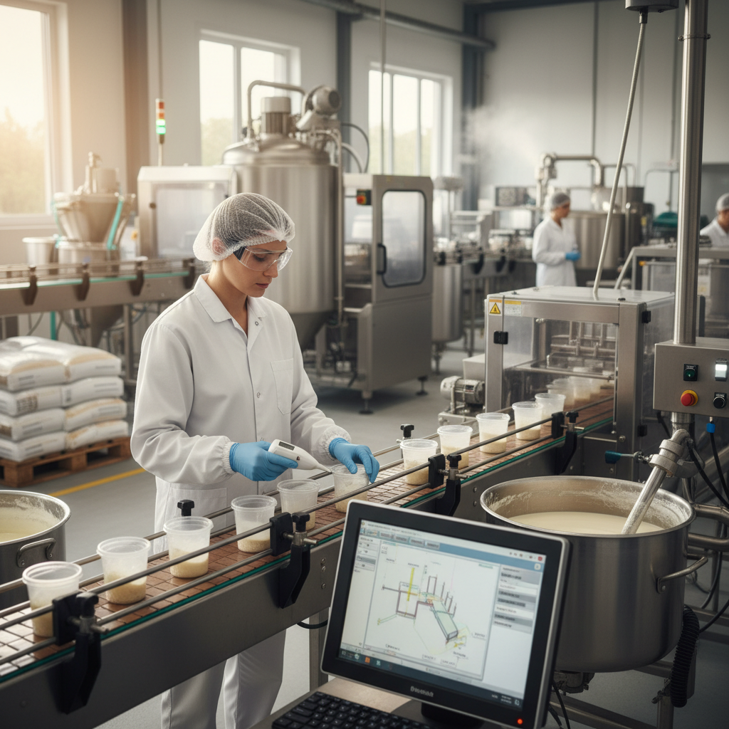 Opérateur·rice de production en industrie alimentaire