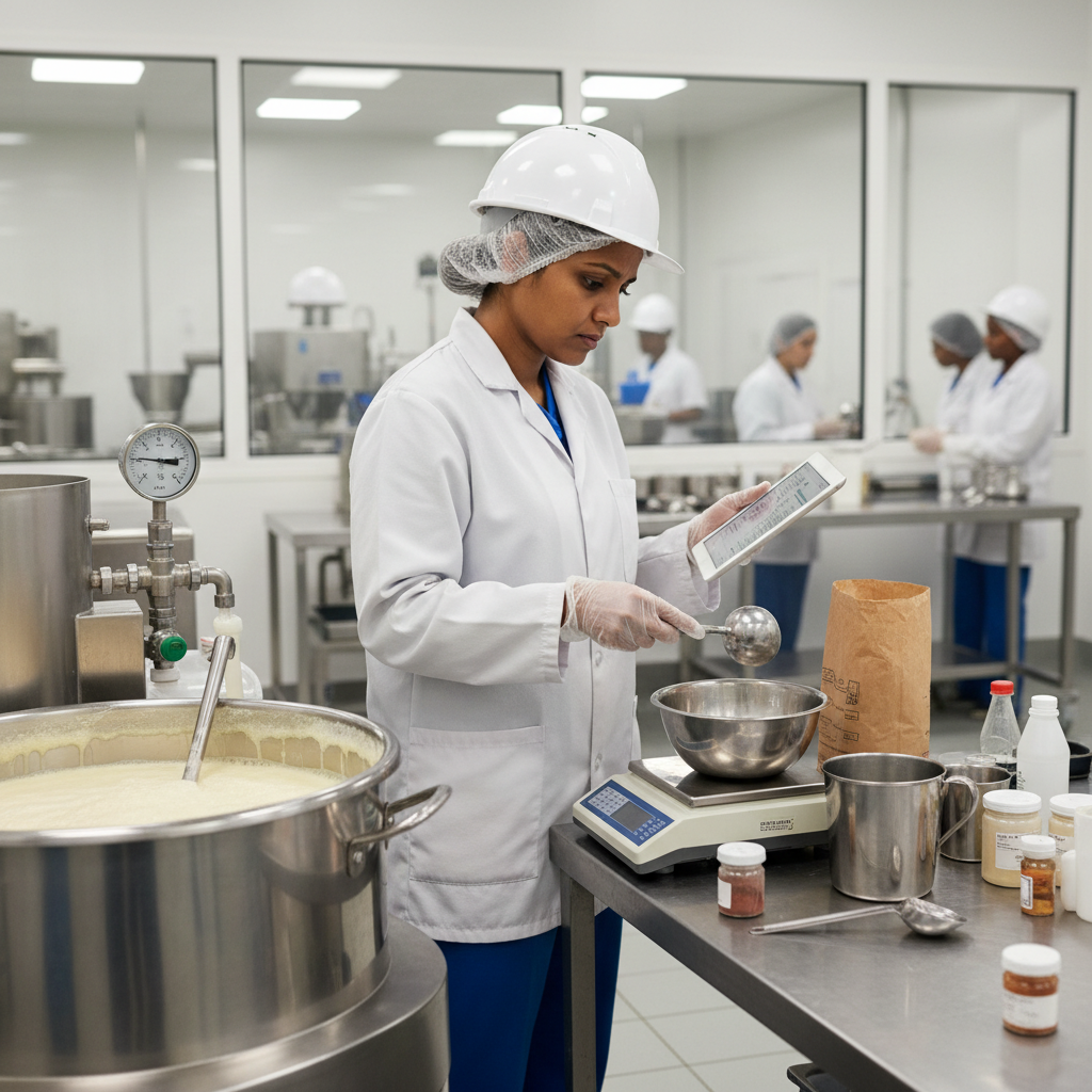 Opérateur·rice recette en industrie alimentaire