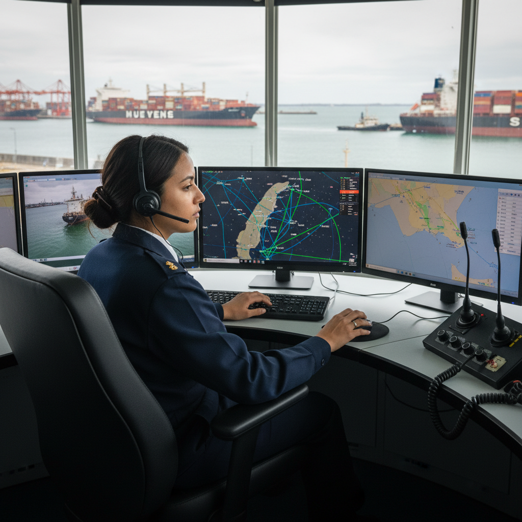 Opérateur·rice du trafic maritime