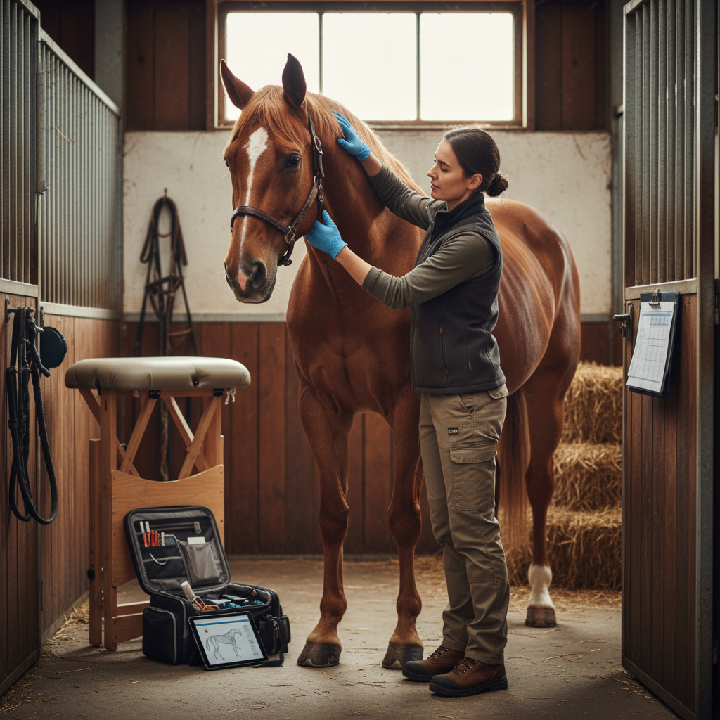 Ostéopathe équin/Ostéopathe équine