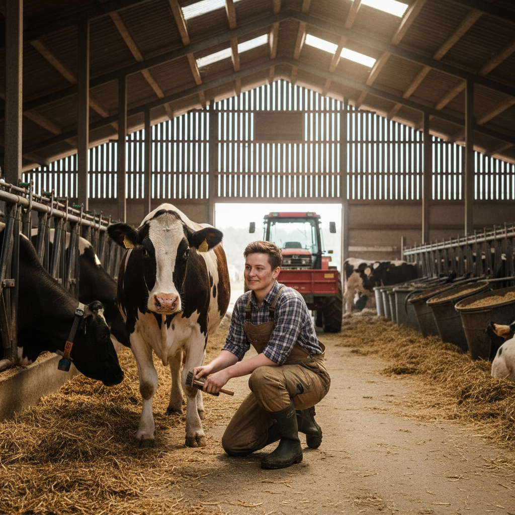 Ouvrier·ère d'élevage / de ferme d'élevage