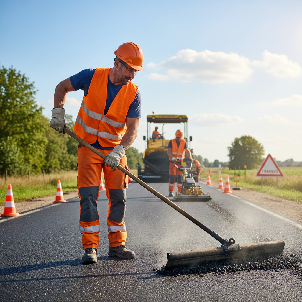 Ouvrier routier (Asphalteur) / Ouvrière routière