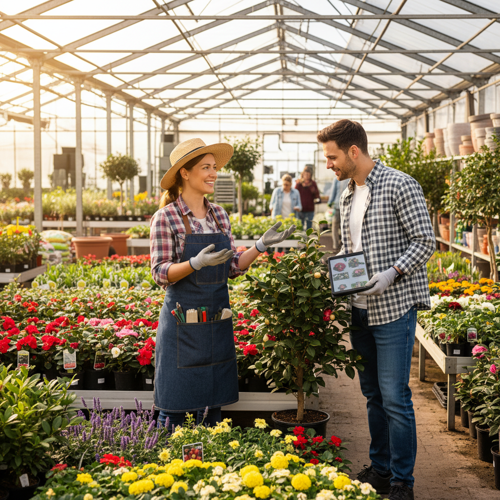 Pépiniériste vendeur / Pépiniériste vendeuse