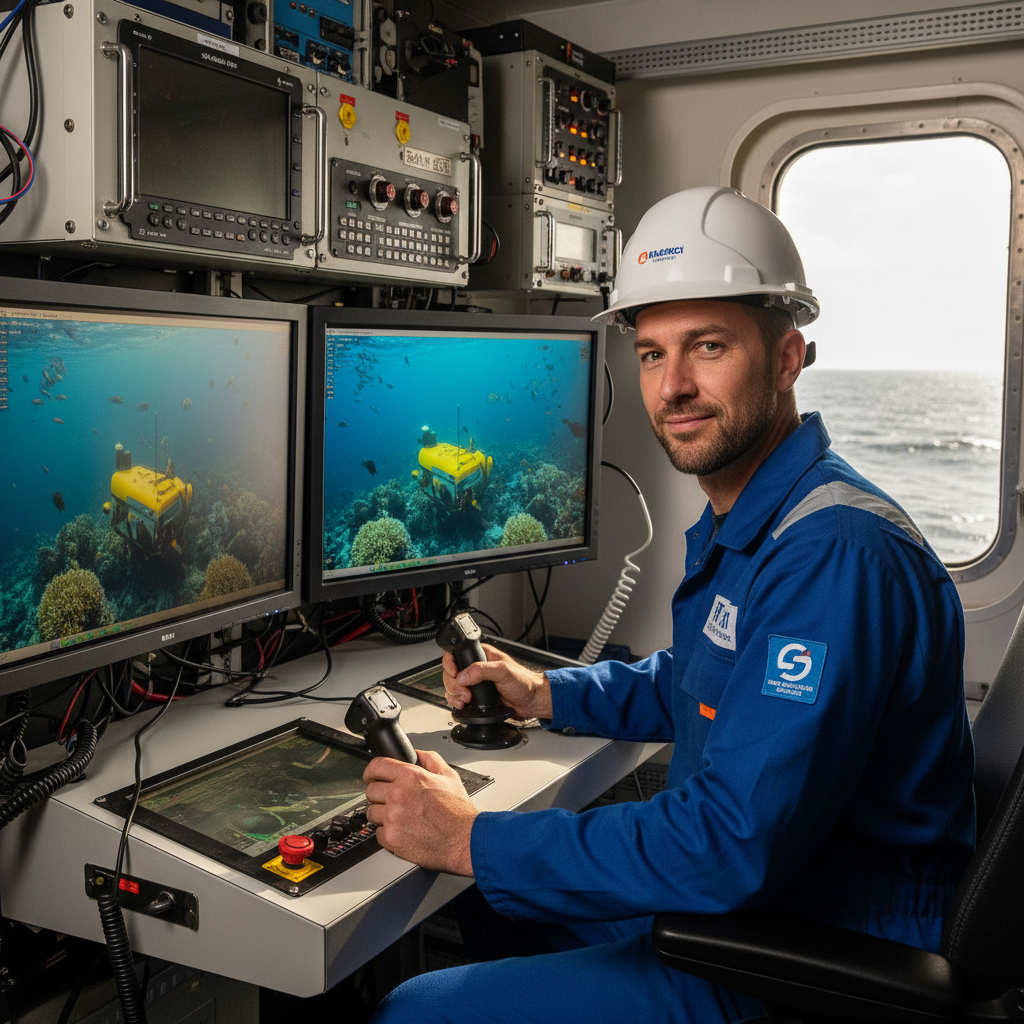 Pilote de ROV (Robot sous-marin)