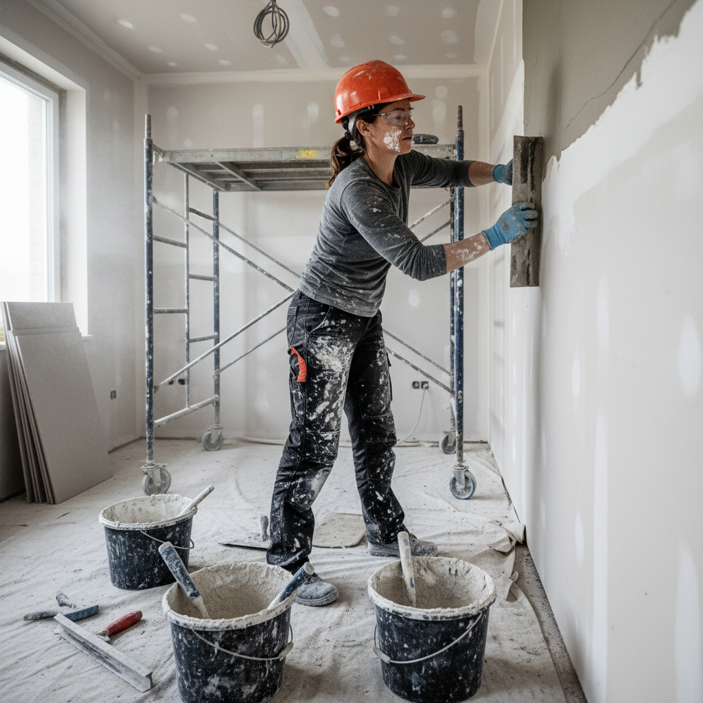 Plâtrier / Plâtrière