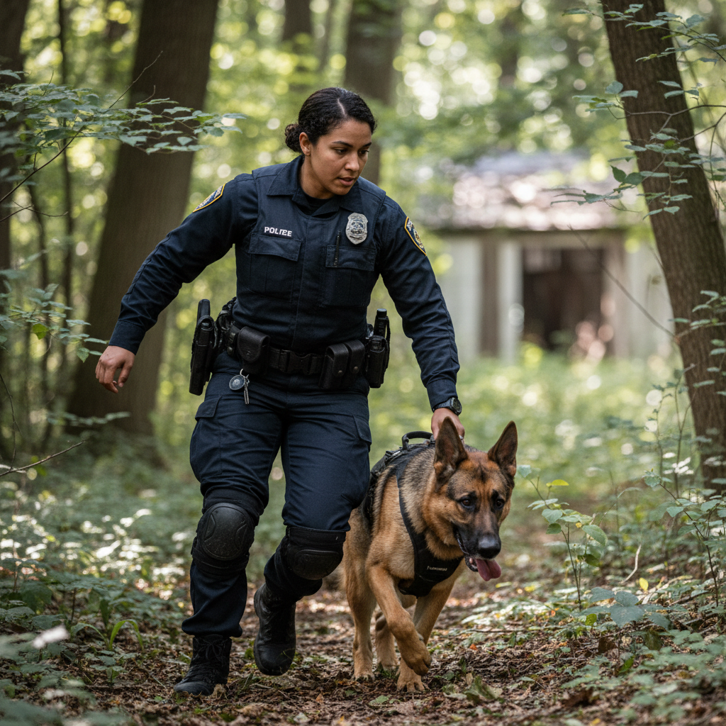 Policier·ère à la brigade canine