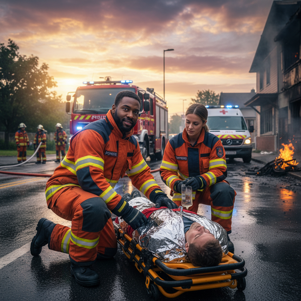 Pompier-ambulancier / Pompière-ambulancière (Statut mixte courant)