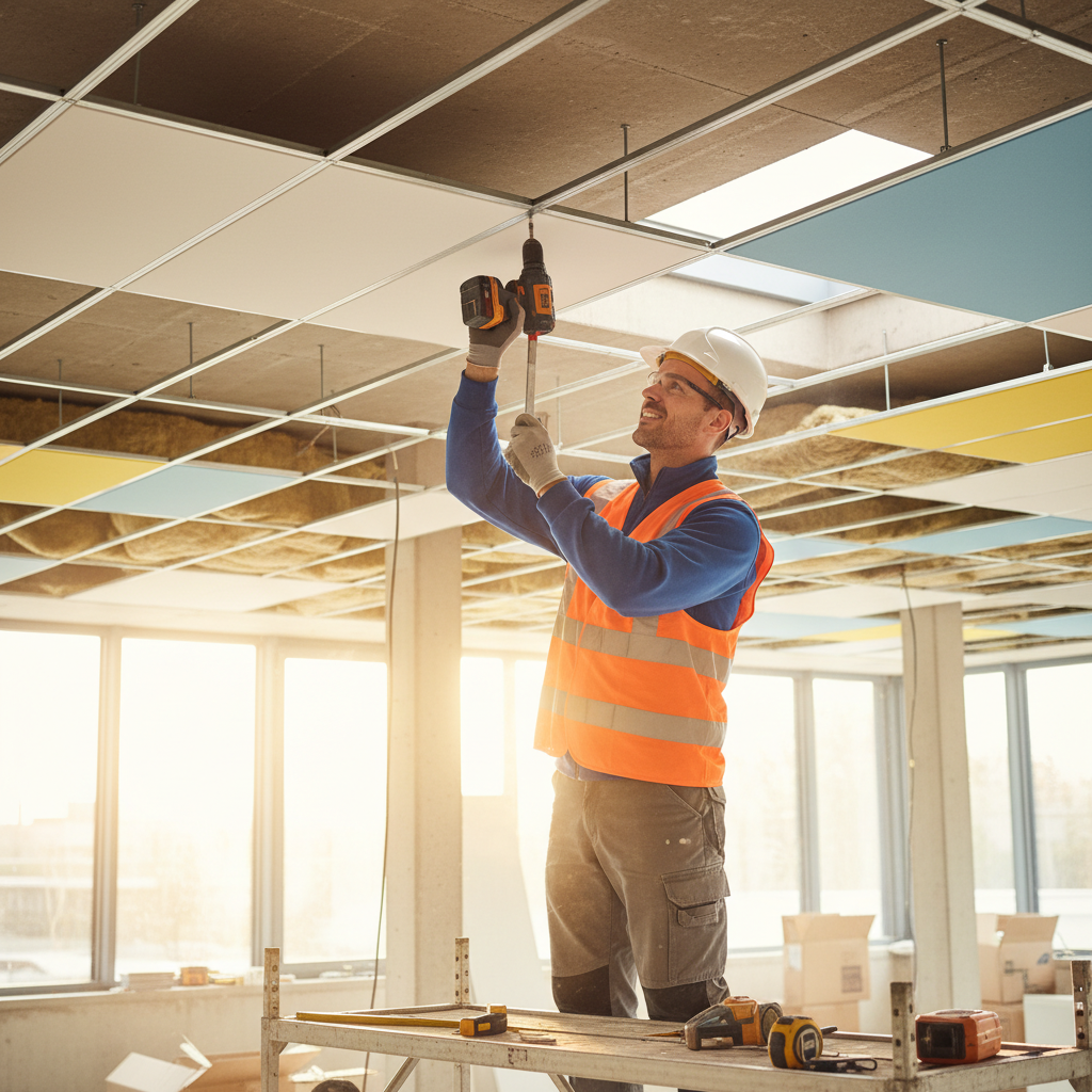 Poseur de faux-plafonds / Poseuse de faux-plafonds