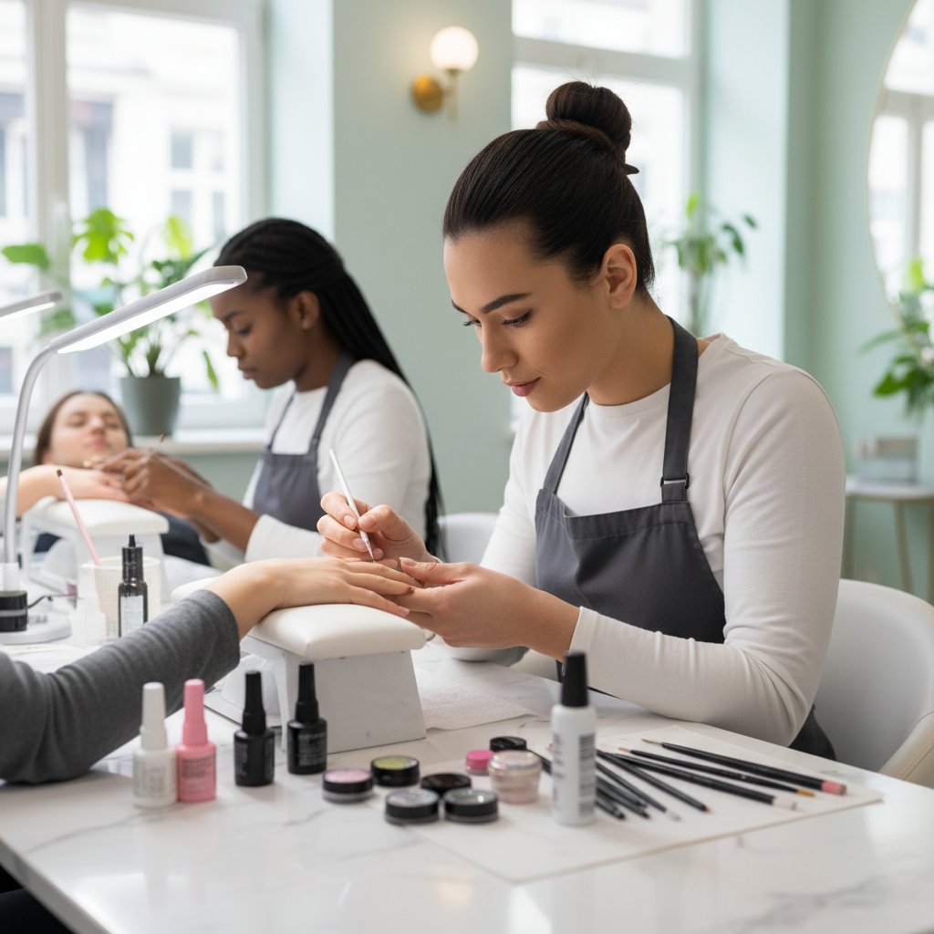 Poseur·euse d'ongles et de cils