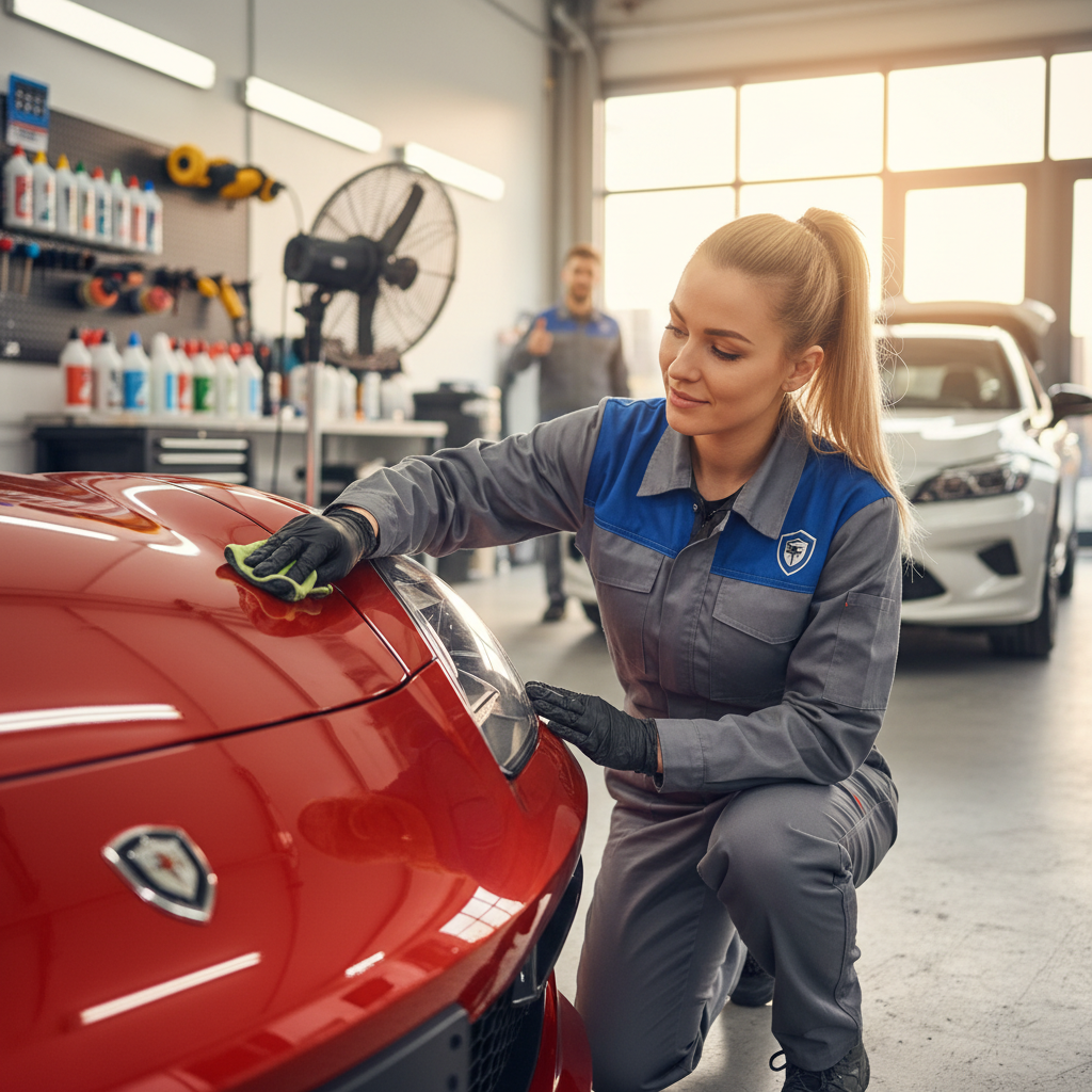 Préparateur de véhicules (Esthétique auto) / Préparatrice de véhicules