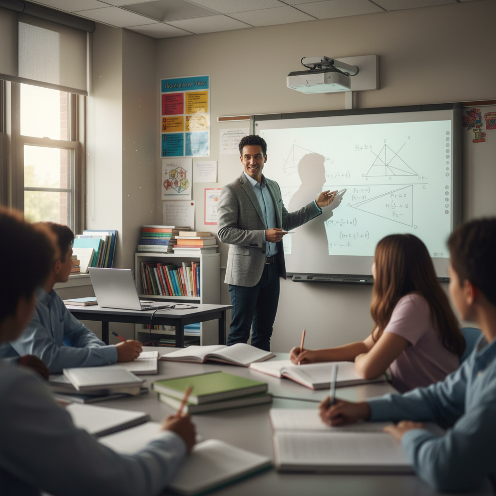 Professeur·e de mathématiques