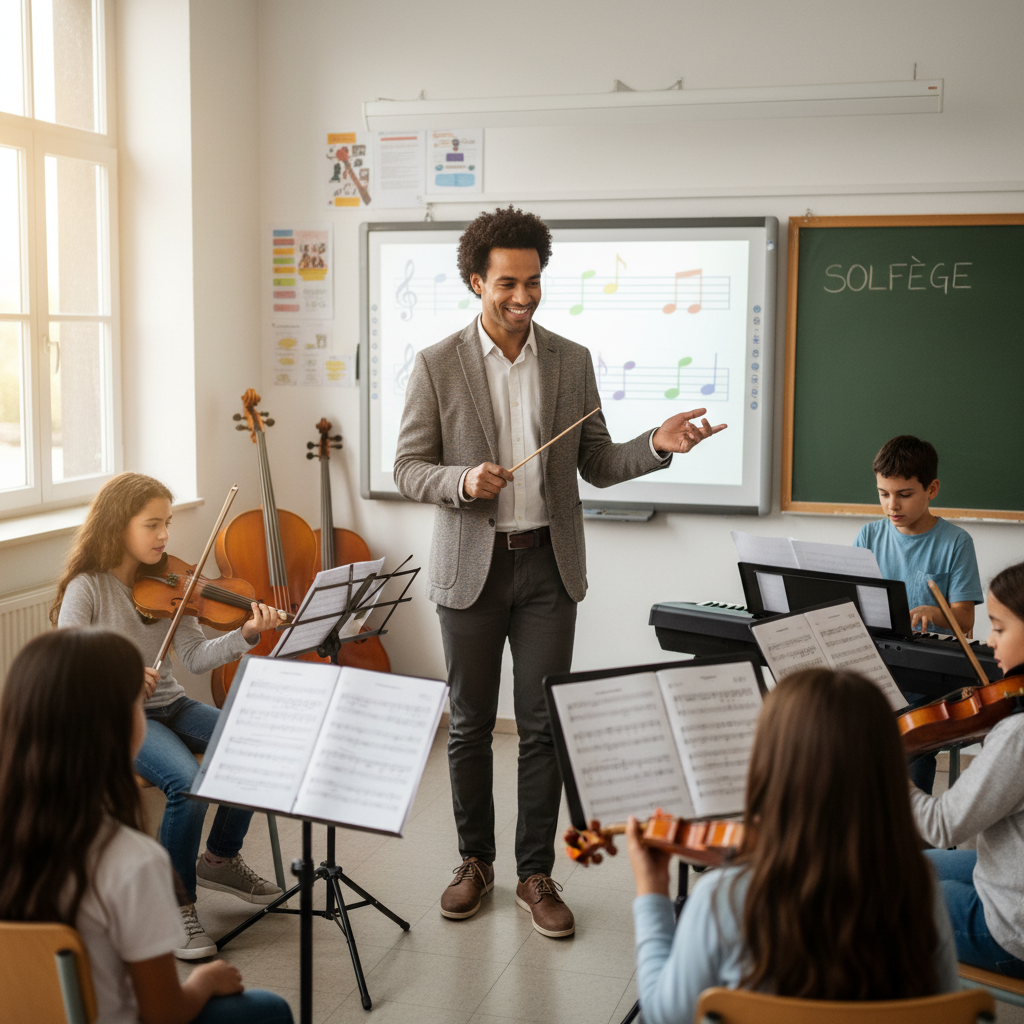 Professeur·e de musique