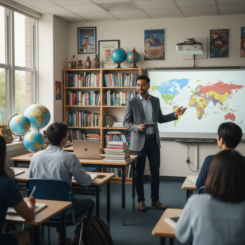 Professeur·e en langues et littératures étrangères