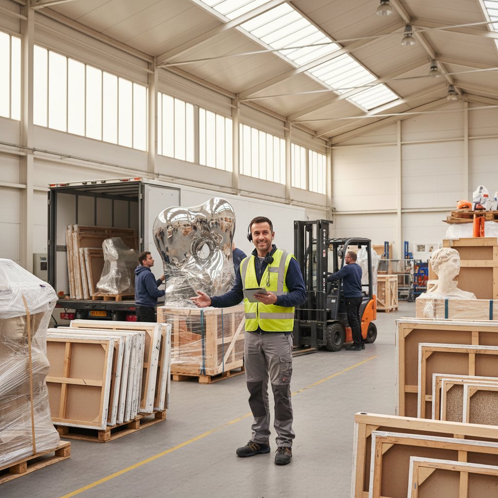 Régisseur d'œuvres d'art / Régisseuse d'œuvres d'art (Transport/Stockage)