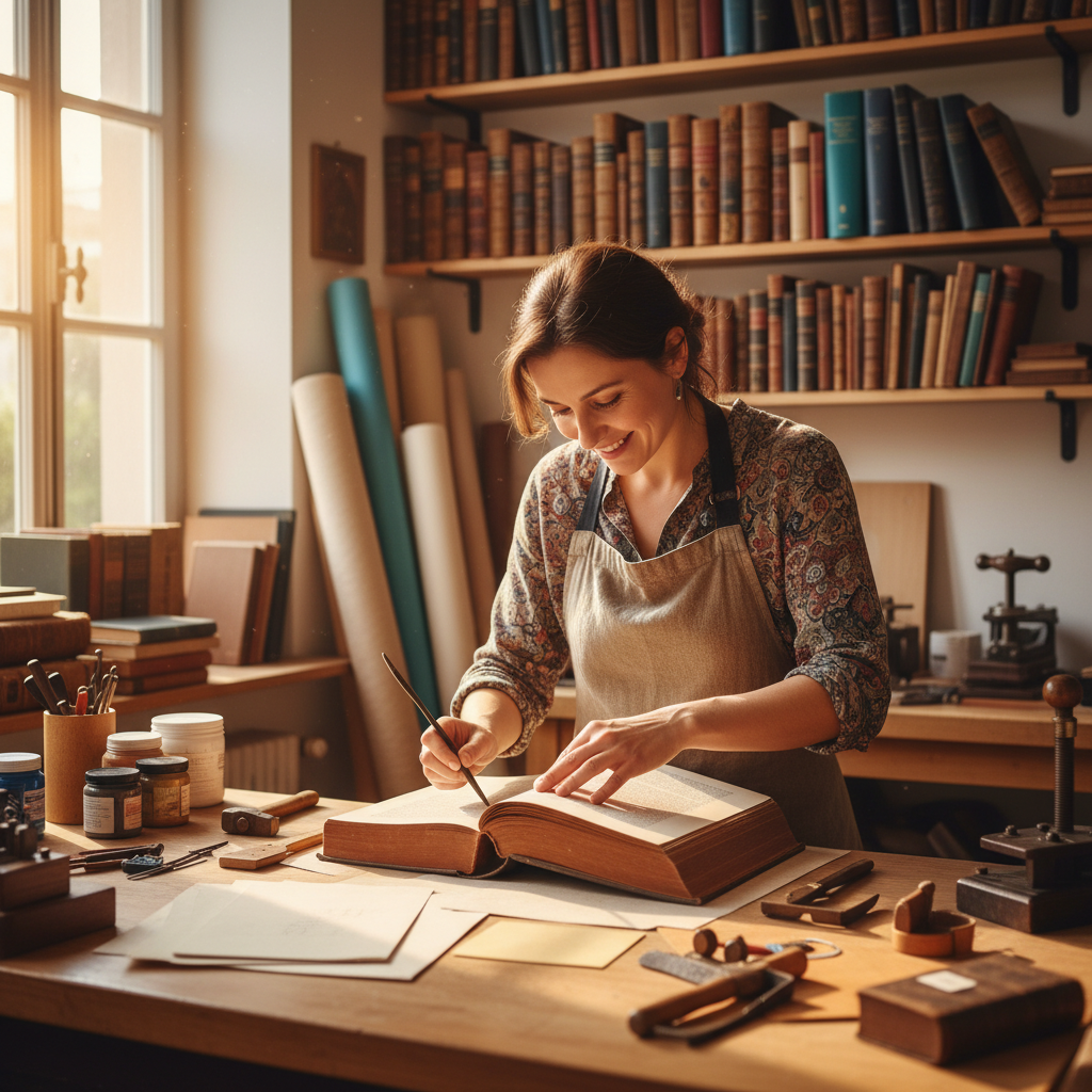 Relieur d'art / Relieuse d'art