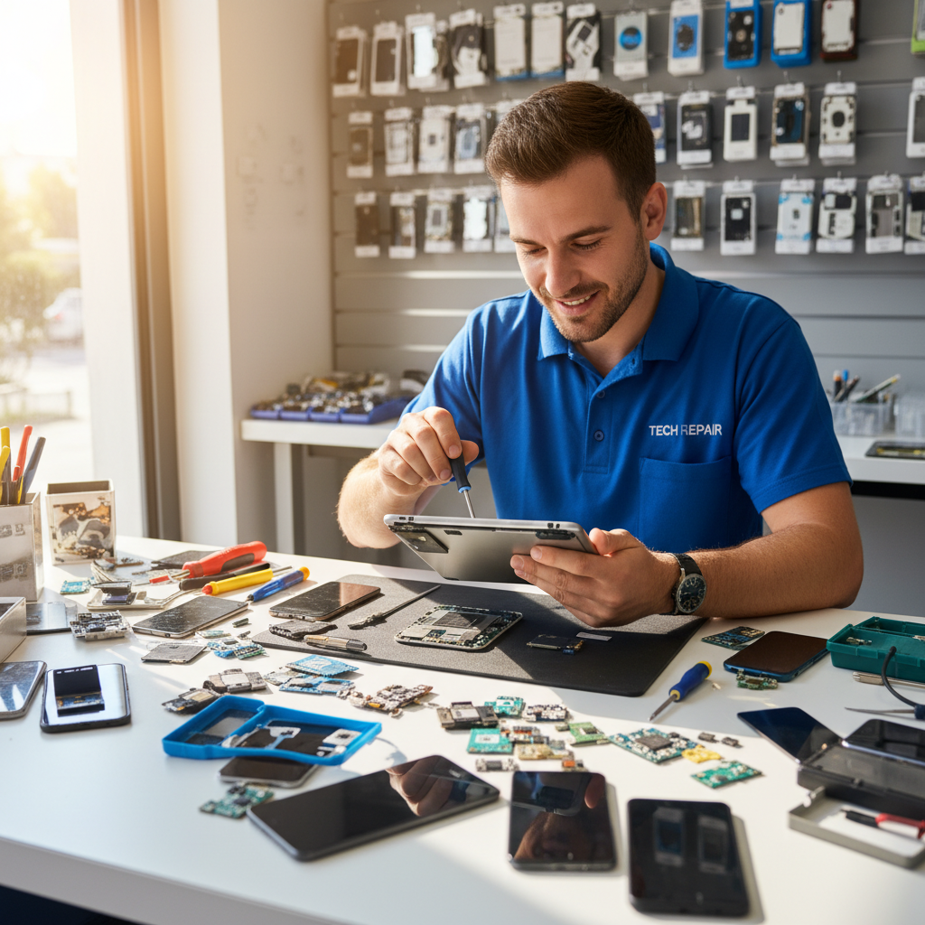 Réparateur de smartphones et tablettes / Réparatrice de smartphones et tablettes