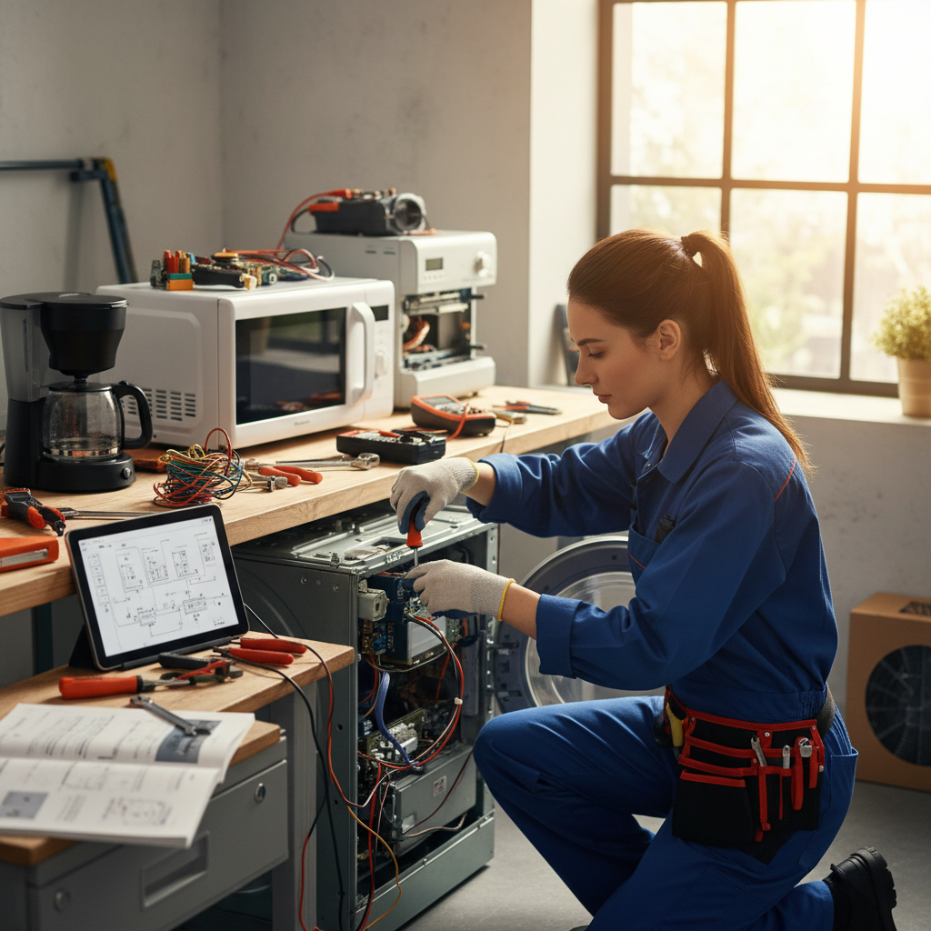 Réparateur d'électroménager / Réparatrice d'électroménager