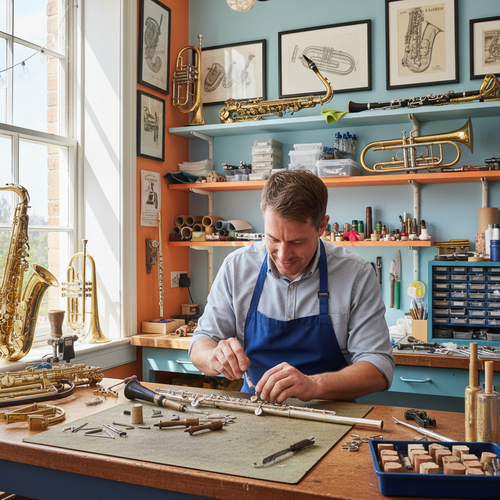 Réparateur d'instruments à vent / Réparatrice d'instruments à vent