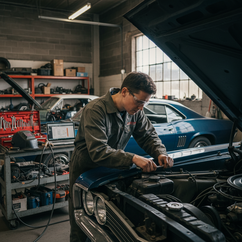 Réparateur·rice-restaurateur·rice de véhicules anciens