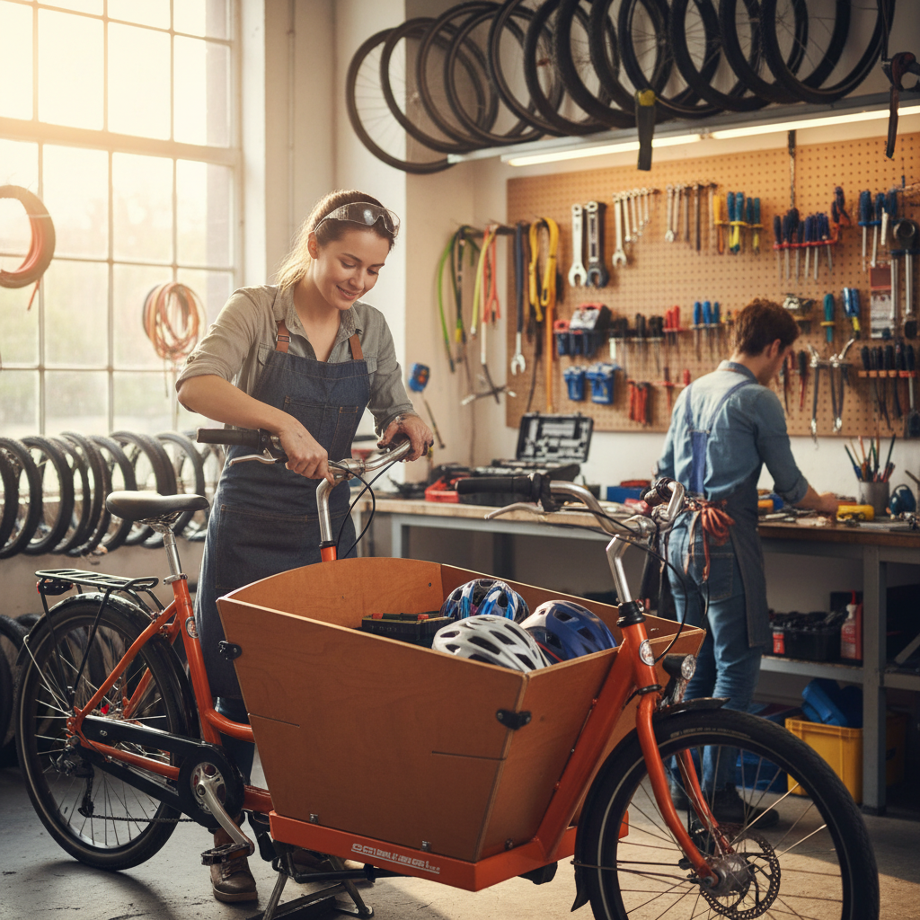 Réparateur vélo cargo / Réparatrice vélo cargo