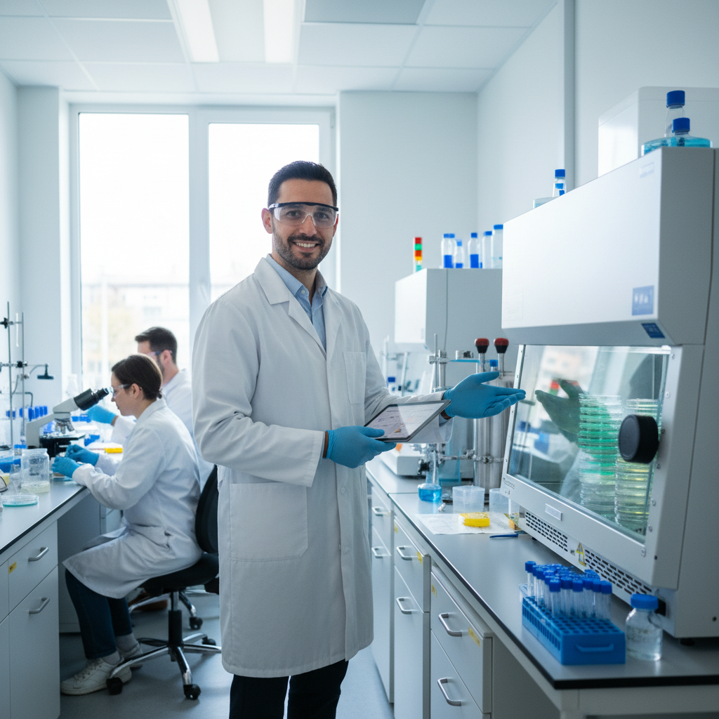 Responsable de laboratoire de microbiologie