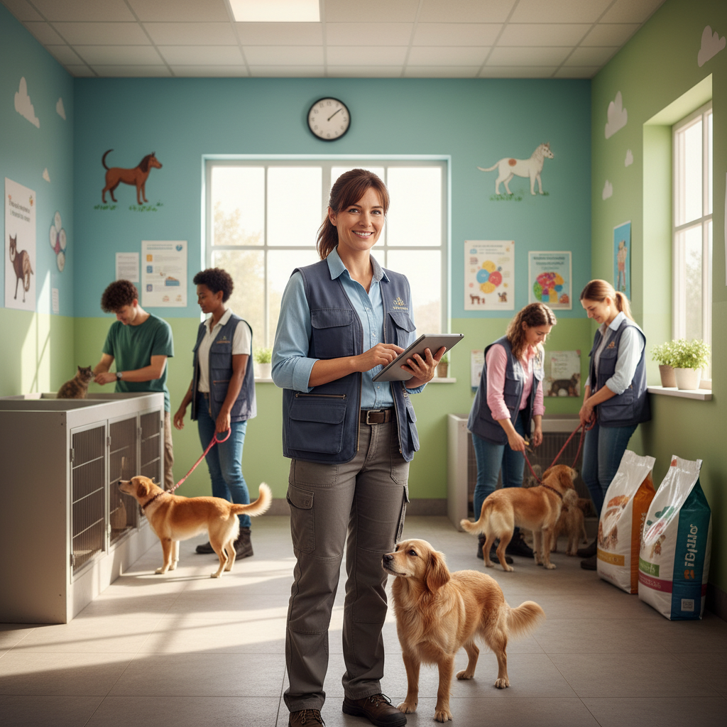 Responsable de refuge animalier