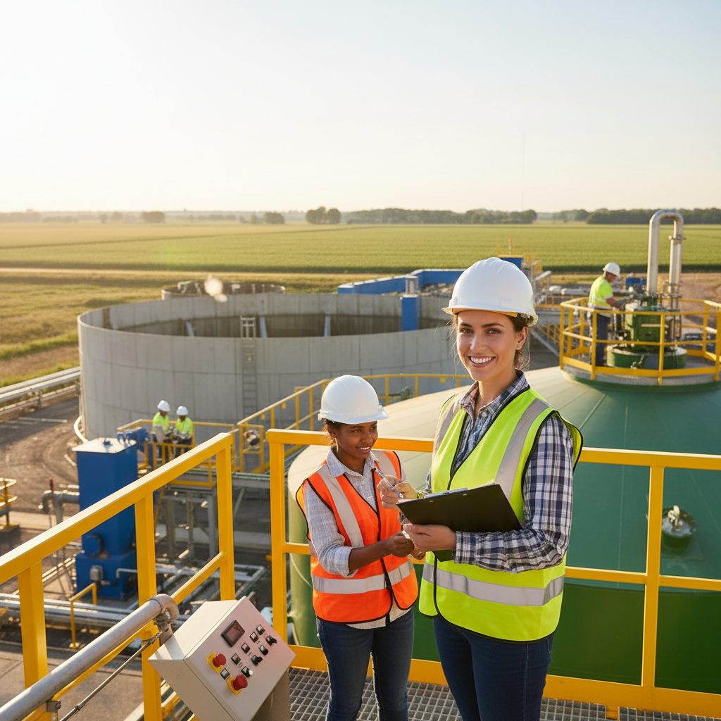 Responsable de site de méthanisation