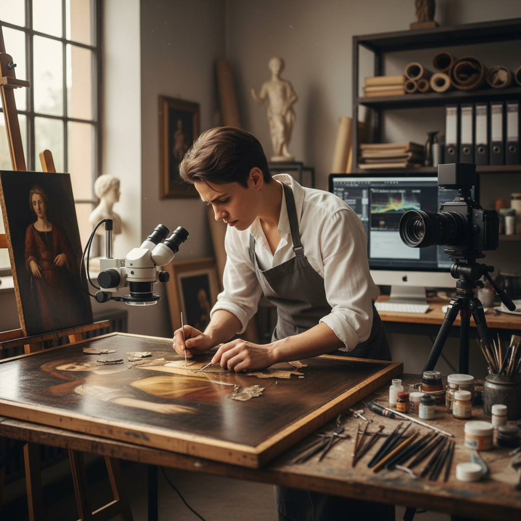 Restaurateur·rice d'art