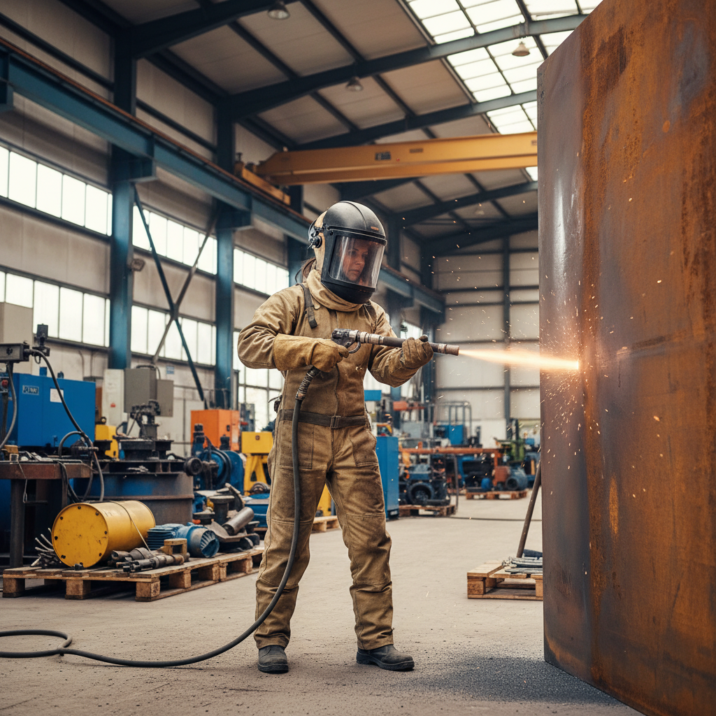 Sableur industriel / Sableuse industrielle
