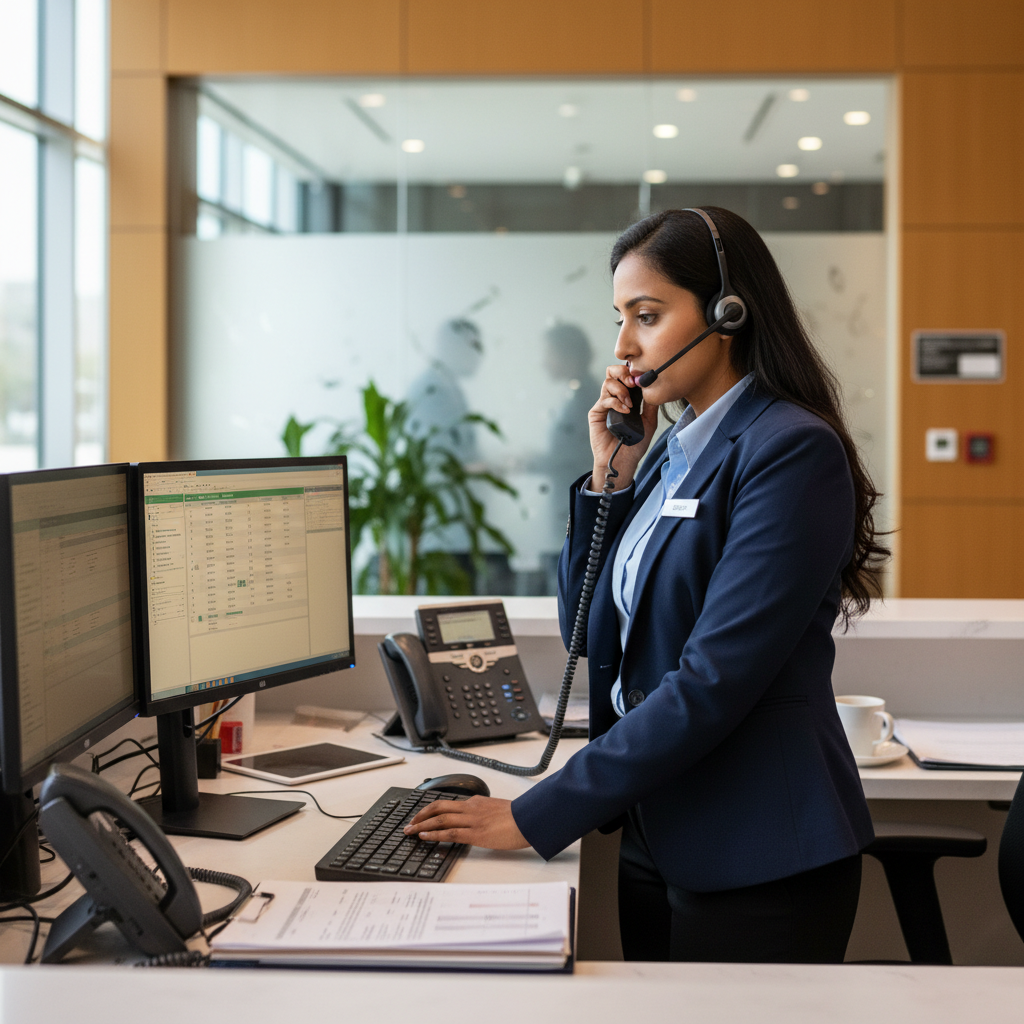 Secrétaire d'accueil et standardiste (h/f)