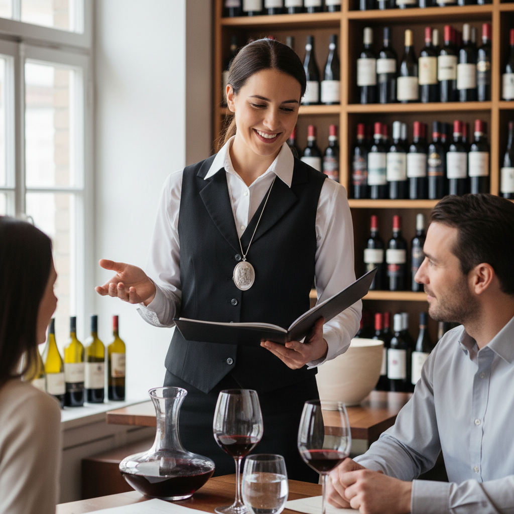 Sommelier / Sommelière (Vin)